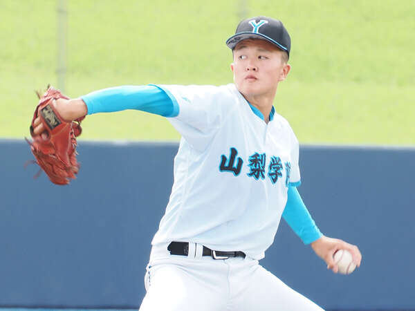 高校野球】幻に終わった山梨大会決勝のマウンド 山梨学院・檜垣瑠輝斗