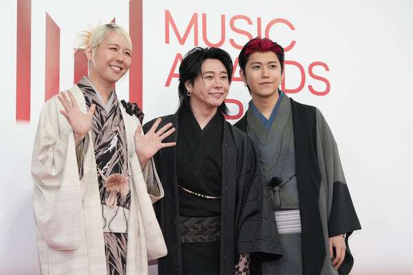 Mrs. GREEN APPLE 個性あふれる着物で登場！大森元貴＆若井滉斗＆藤澤