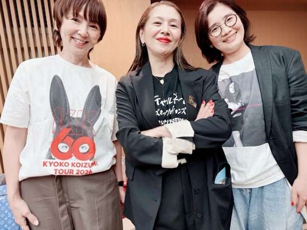 渡辺満里奈、石田ひかりと小泉今日子のライブを鑑賞し感激「誇りに