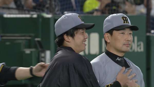 本当に頼りになるな」阪神・才木浩人が初回先制弾の森下翔太を称賛