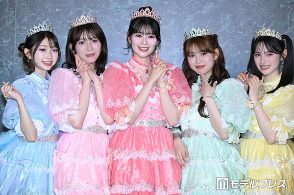超ときめき宣伝部、ティアラ輝くメンカラ衣装で美スタイル際立つ「最